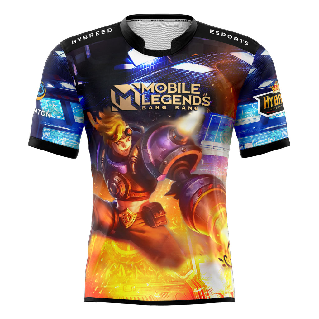Mobile Legends XBORG BLUE STORM SKIN - Full Sublimation Tshirt E-Sport Premium Quality - Hybreed Apparel Collections